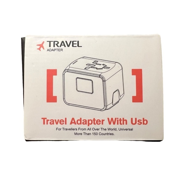 Travel Adapter with USB - Picture 1 of 5